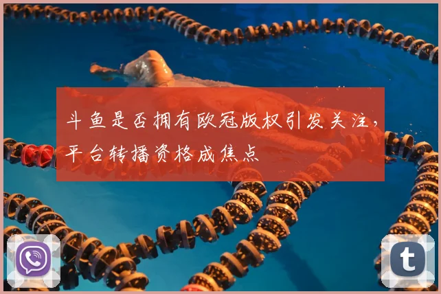 斗鱼是否拥有欧冠版权引发关注,平台转播资格成焦点